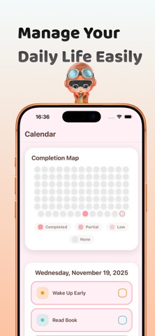 Monki: Habit Tracker iPhone screenshot