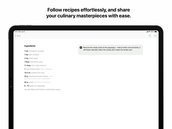Any Recipe iPad screenshot 3 - Food & Drink app