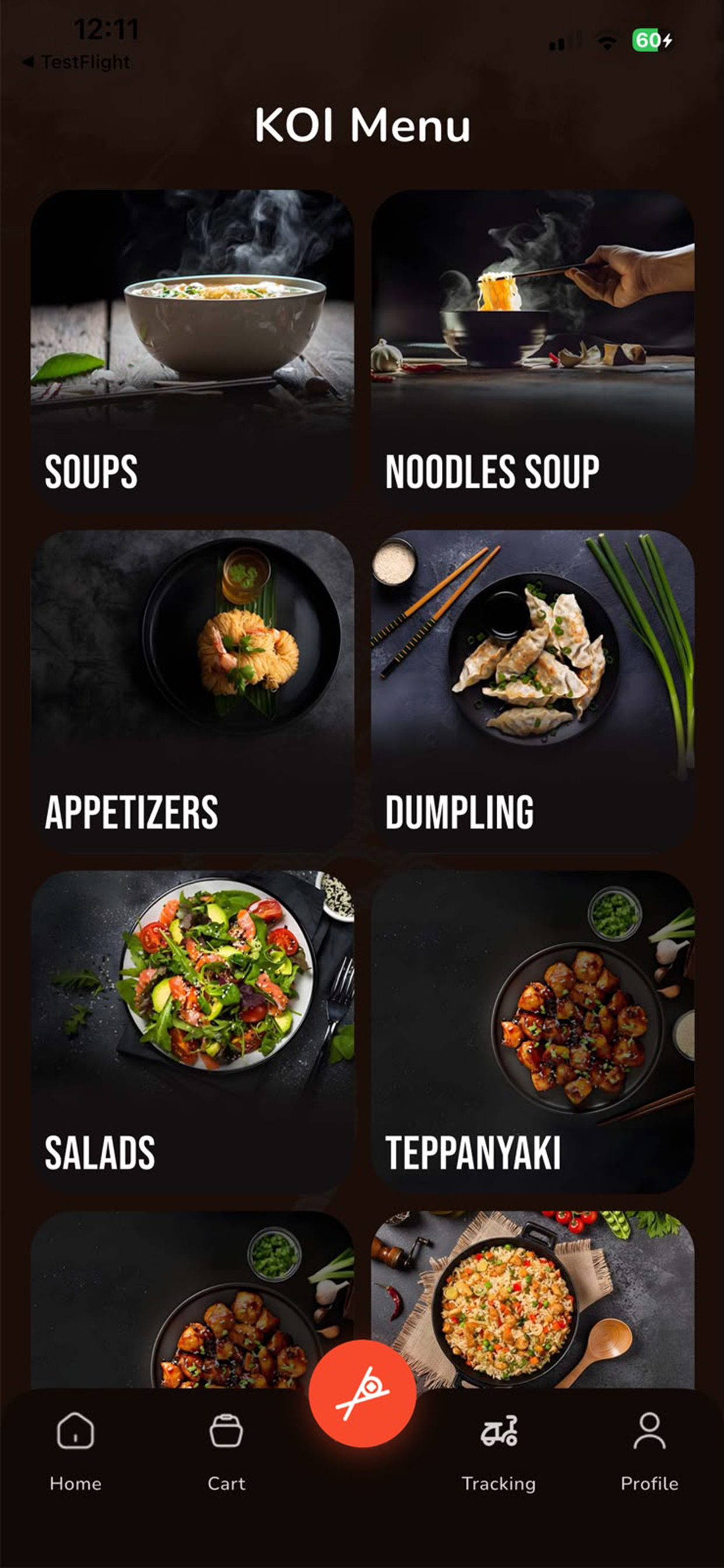 KOI Sushi screenshot 2