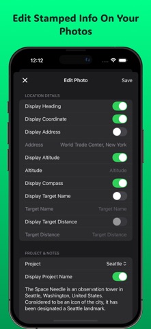 GPS Nav Survey Camera screenshot