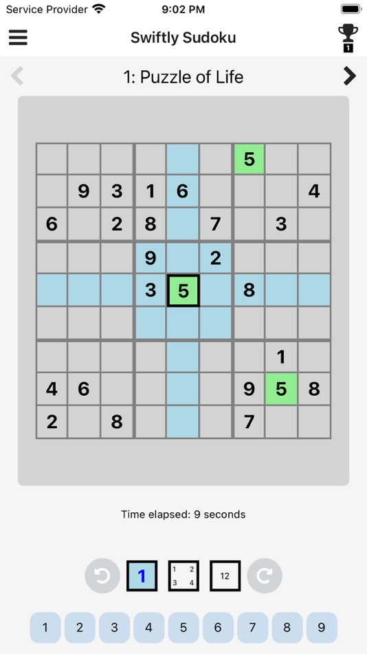 #2. Swiftly Sudoku (iOS) Podle: Steve Greenley