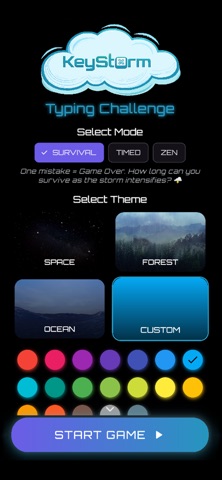 KeyStorm: Typing Game Screenshot 1 of 6