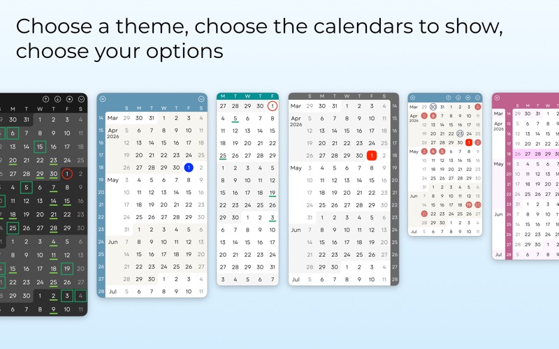 Screenshot #2 pour Three Month Calendar