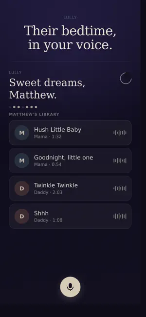 Lully: Record Sleep Lullabies screenshot 1