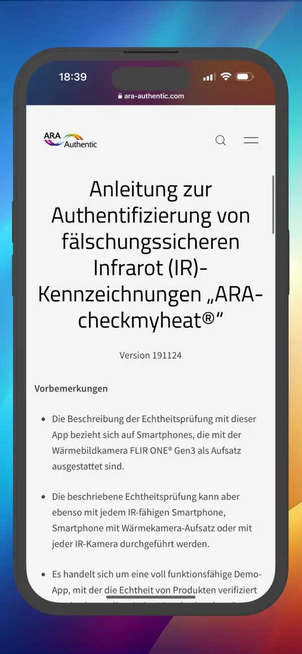 Screenshot #3 pour Ara Authentic - IR