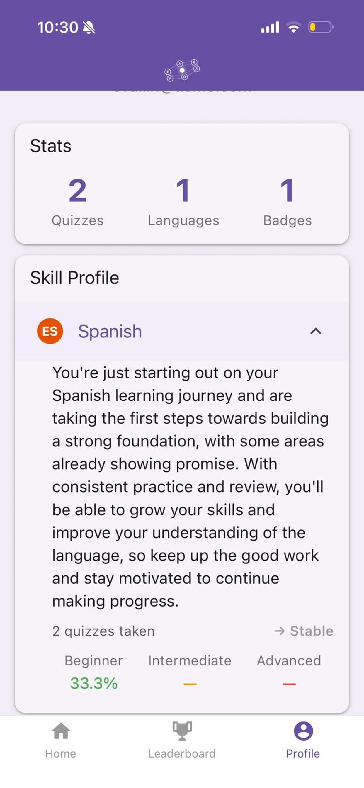 Lingosphere: Language Quizzes screenshot 5