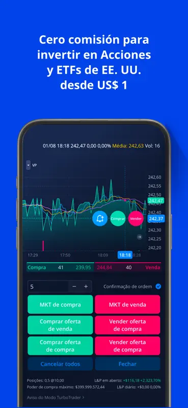 Webull: Inversiones y Trading screenshot 7 of 10