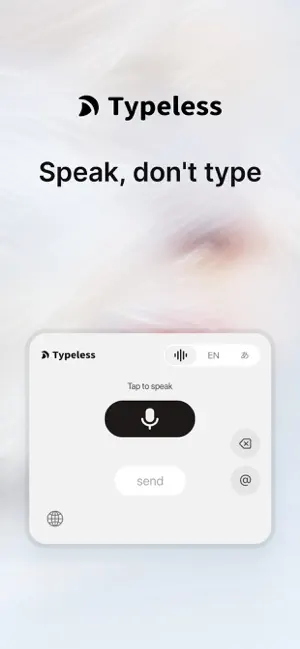 Typeless: AI Voice Keyboard screenshot 1
