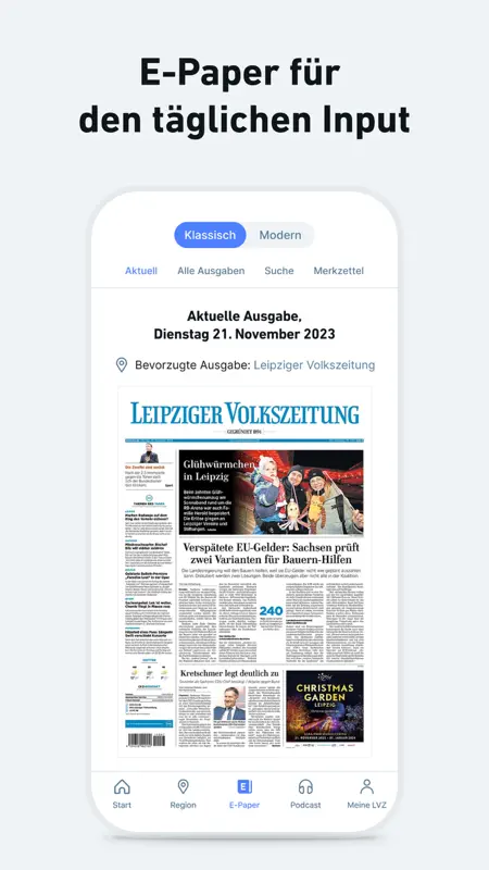 LVZ - Nachrichten und Podcast screenshot 3 of 10