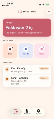 Evrak Takibi Screenshot 1 of 3