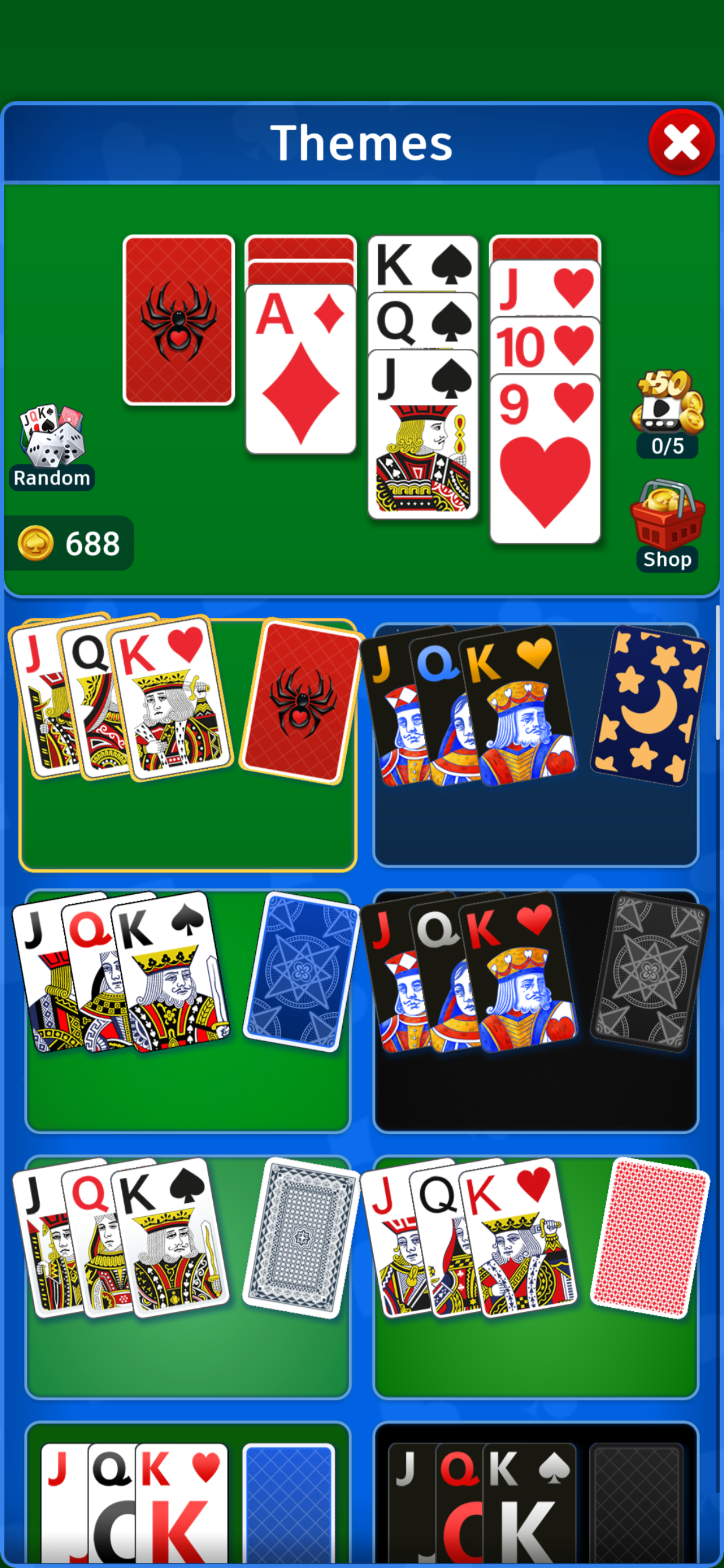 Spider Solitaire`