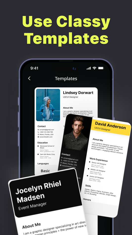#2. Pro CV Builder • Resume Maker (iOS) 由: Nugzar Beridze