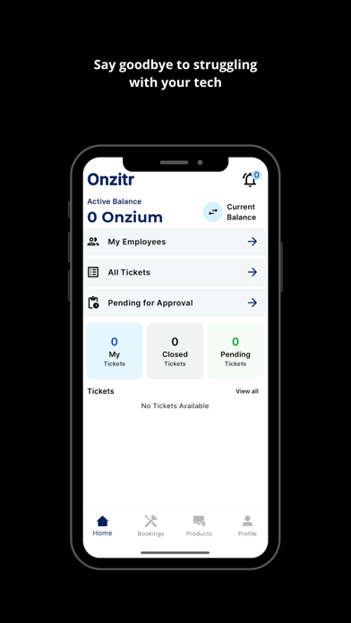 Onzitr Corporate Screenshot