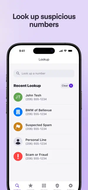 Hiya: Spam Blocker screenshot 6