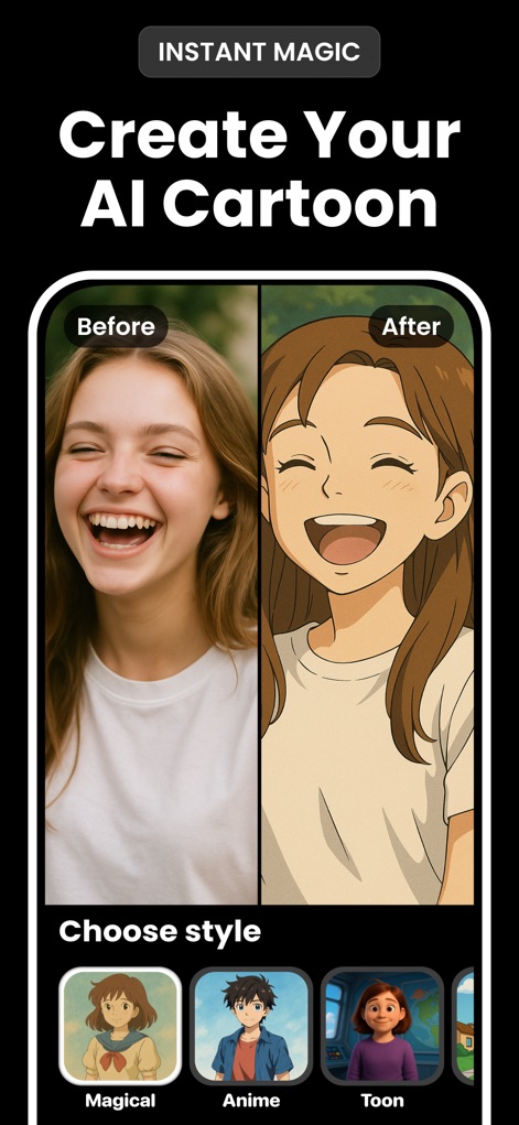 Cartoon Photo Editor - Toonio - Graphics & Design App | MWM