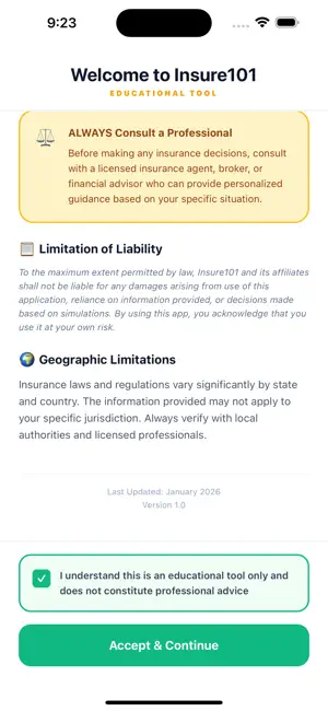 Insure101 screenshot 1