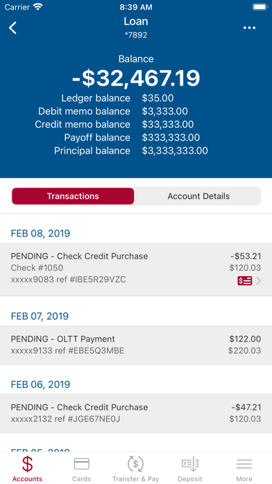 BankVista Screenshot