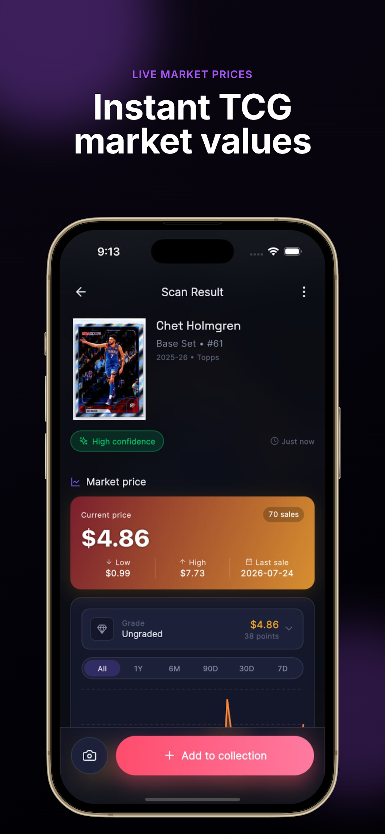 TCG Card Scanner & Identifier screenshot 2