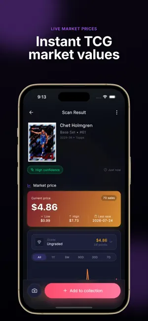 TCG Card Scanner & Identifier screenshot 2