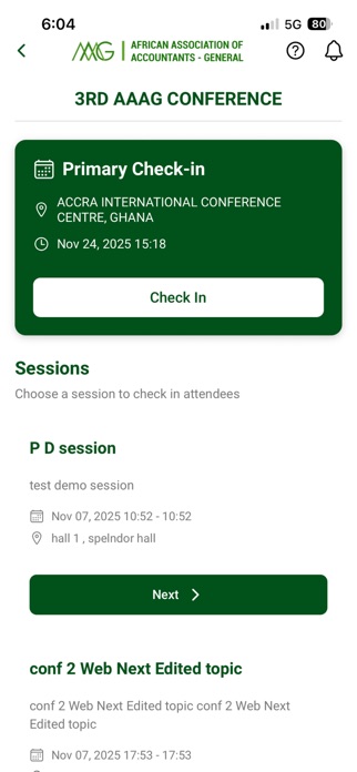 AAAG Events Screenshot 4 of 5