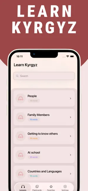 Fast - Learn Kyrgyz Language screenshot 1