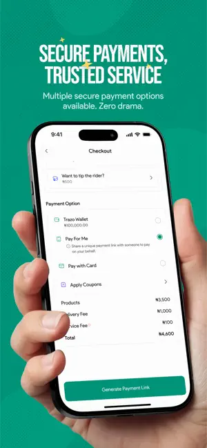 Trazo - Food Delivery Asaba screenshot 3