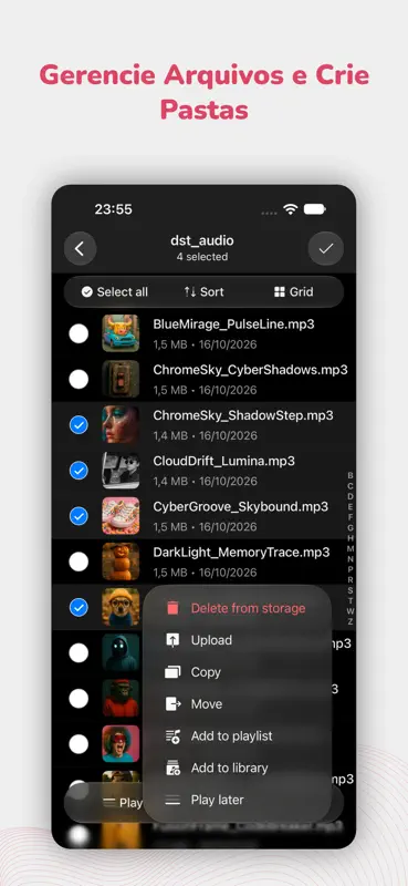 Evermusic Pro: reprodutor mp3 screenshot 9 of 10