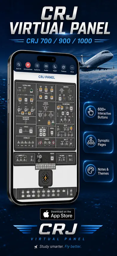 CRJ Virtual Panel screenshot 2