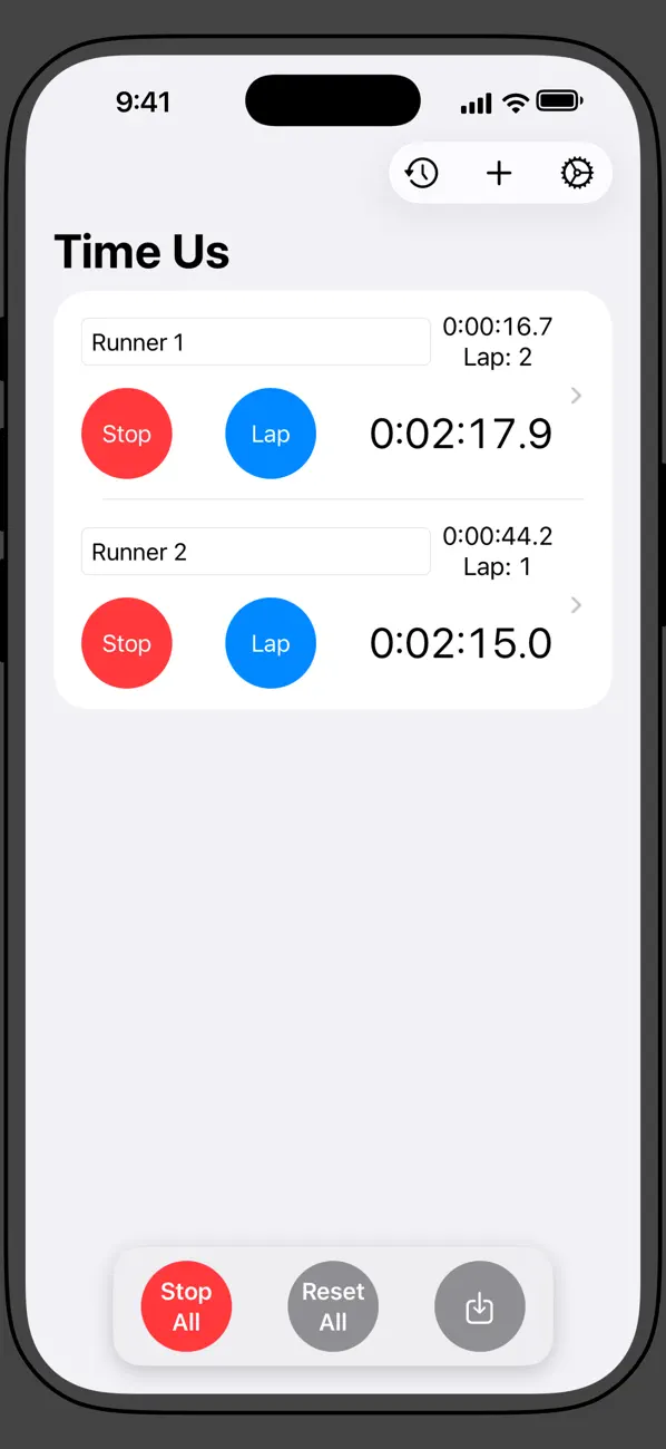 Screenshot #2 pour Time Us