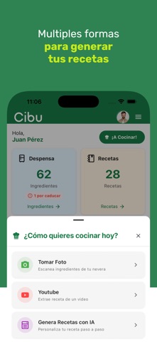 Cibu App screenshot