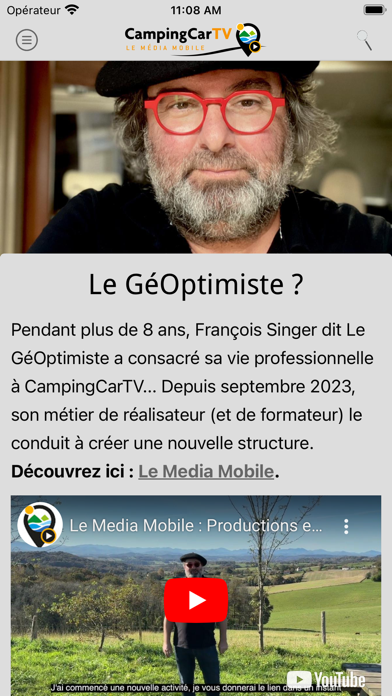 CampingCarTV Screenshot