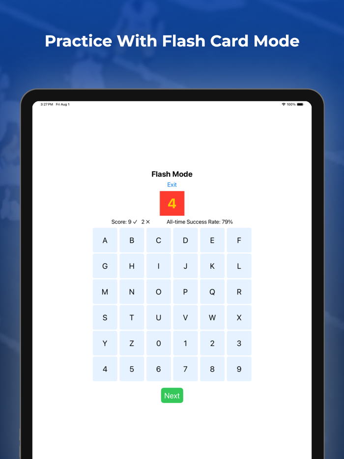 Morse Code Trainer  Practice