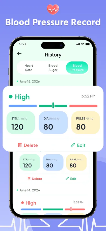 Screenshot 6 di 6 di Blood Sugar Tracker-AI Health