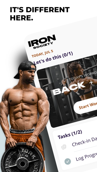 Iron Society Fit Screenshot