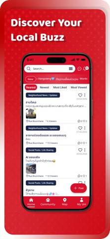 UNI U Nearby Items iPhone screenshot