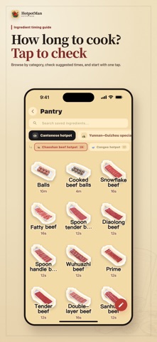 HotpotMan - Hotpot Timer iPhone screenshot