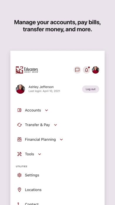 App screenshot