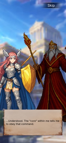 Graveyard Valkyrie: Idle RPG iPhone screenshot