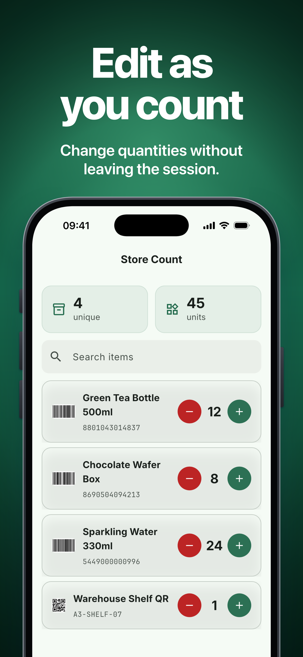 Inventory Scanner Stock Count screenshot 3