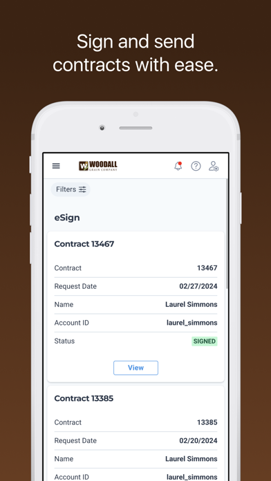 Woodall Grain Company Screenshot