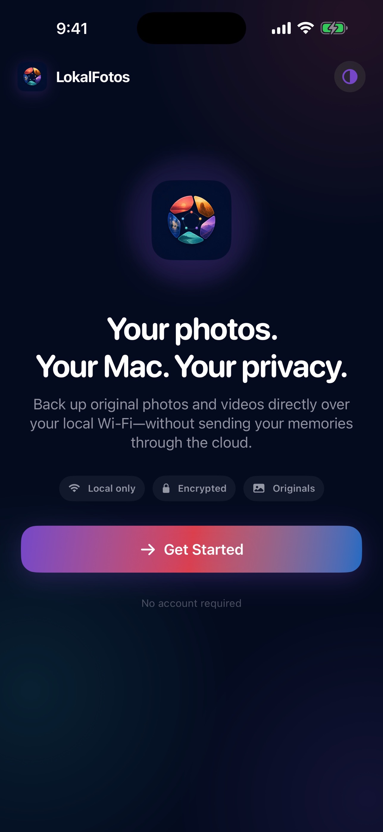 Screenshot 1 of LokalFotos Companion