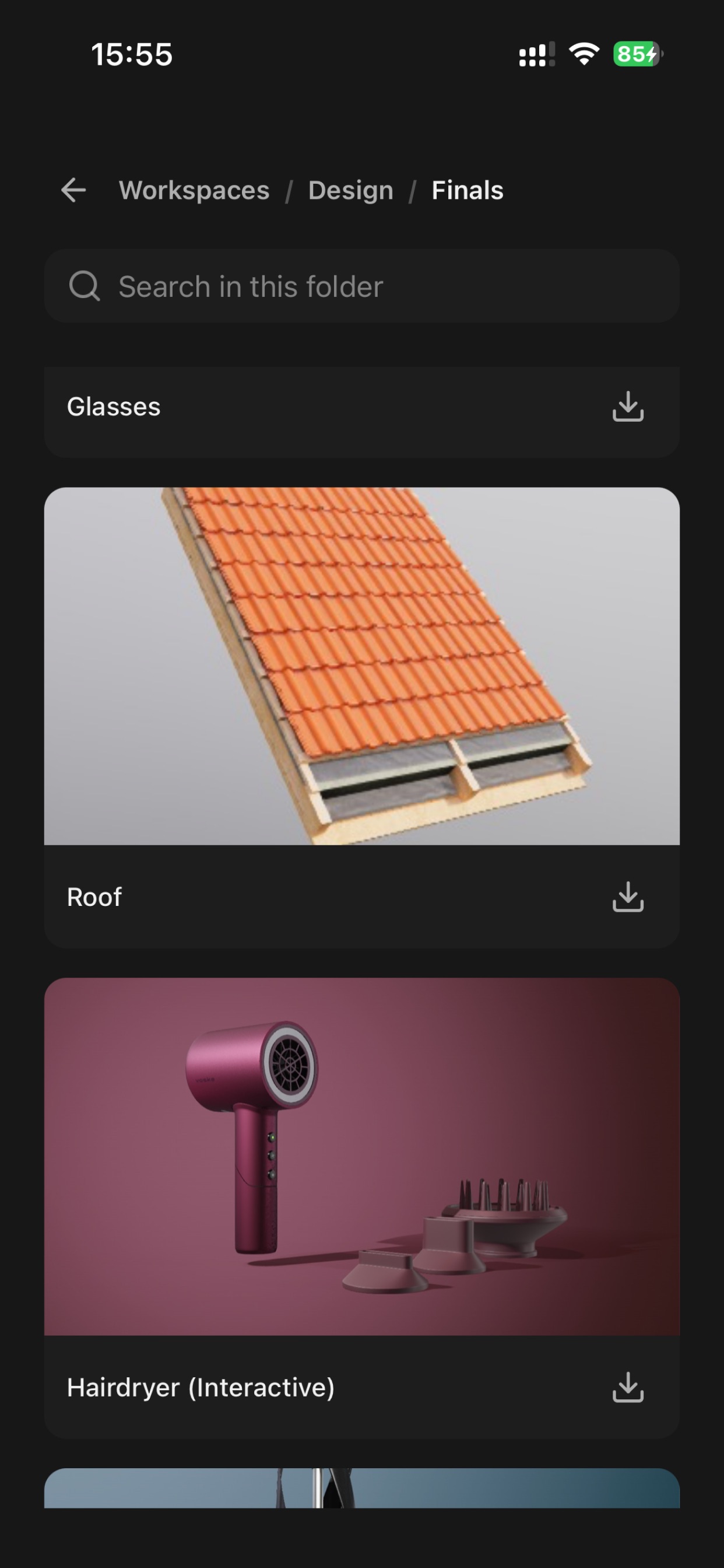 Screenshot 1 of Vectary Manager