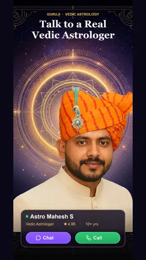 Guruji AI: Vedic Astro Tarot screenshot 2
