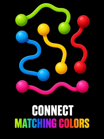 Color Ball Connect Puzzle Game iPad screenshot
