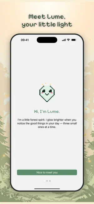 Lume - Gratitude Journal screenshot 1