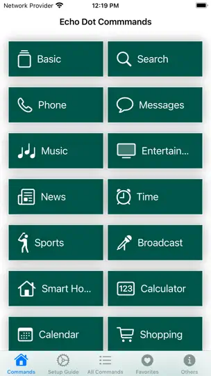 Captura de pantalla de Commands For Echo Dot en iPhone 4