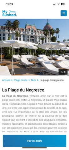 MySunbed screenshot