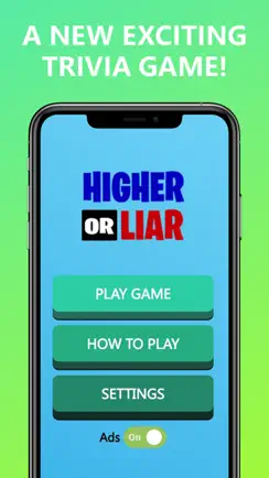 Higher or Liar: Trivia Quiz iPhone image 1