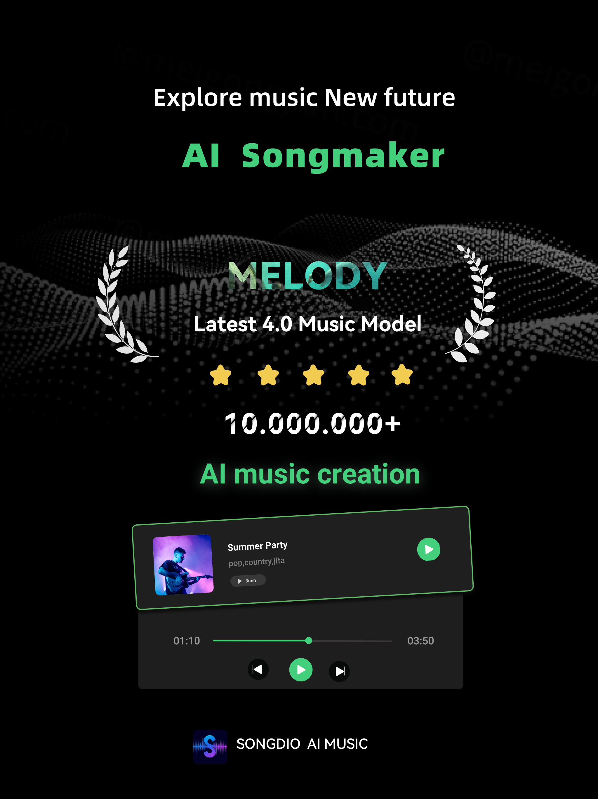 Songdio - AI Music Video Maker screenshot 11