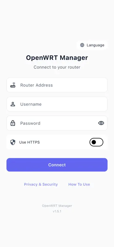 OpenWRT Manager screenshot 1 of 10